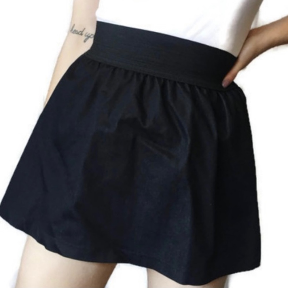 Black skirt